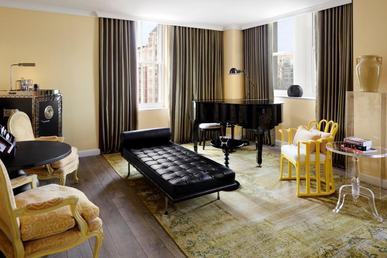 Riggs Washington Dc Hotel Bagian luar foto The interior of a suite at the Mark