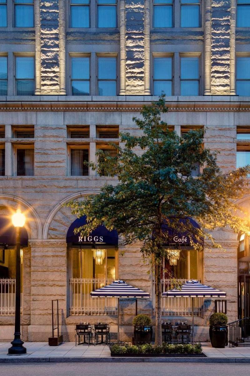 Riggs Washington Dc Hotel Bagian luar foto Café Riggs